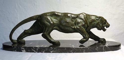 Tigre art déco attribué - déco, à