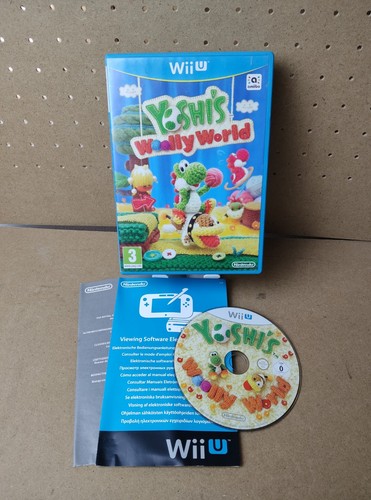 Yoshi woolly world wii jeu - world, u