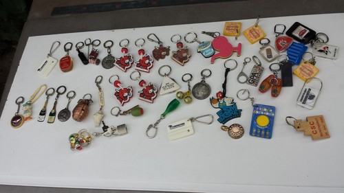 Lot anciens porte clefs - lot, d'anciens