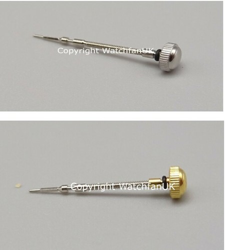 Crown and stem for seiko - crown,