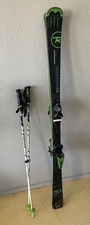 Paire de ski Rossignol Pursuit 600 Basalt 163cm + Fixe Look NX 12 + bâton