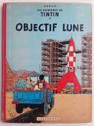Tintin objectif lune - tintin,
