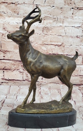 Statue bronze marbre - bronze,