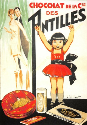 Postcard affiche publicité - postcard,