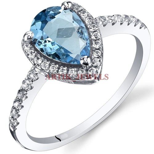 Naturel bleu gemme topaze - naturel,