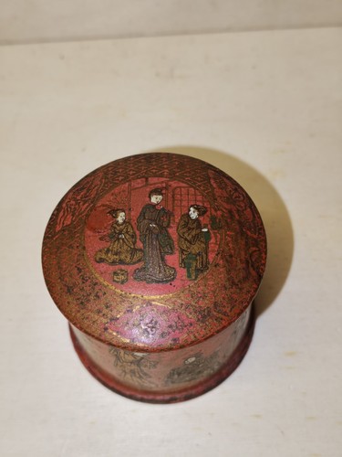 Ancienne boîte poudre - poudre, "au