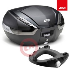 GIVI Kit Top-Case Carbone V47NNT Piastra SR19 Honda Silver Wing 400 2006-2009