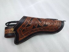 Pistolet revolver cowboy en cuir Western Gun Holster.