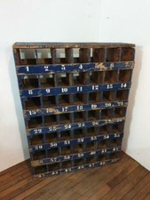 Cave à vin - Meuble de métier - Casier de stockage - Meuble détourné