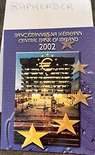 RARE Coffret euros BU Irlande 2002 De 1 Cent à 2€