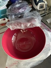 saladier allegra 5L rouge tupperware (inedit )