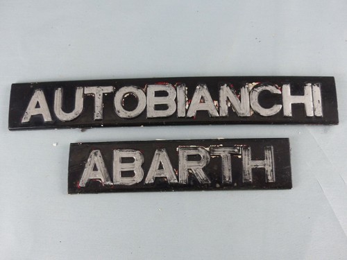 Autobianchi abarth emblème - autobianchi,