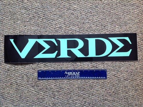Verde bmx bicycle vinyl - verde,