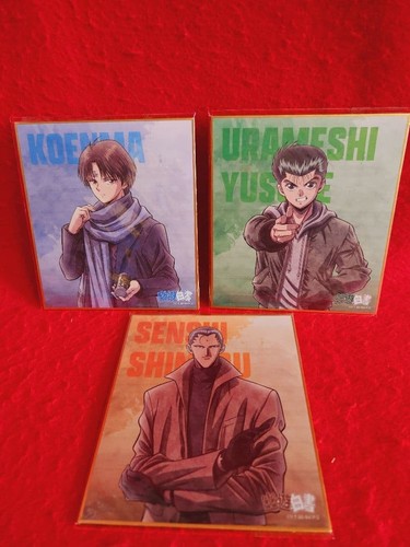 Yuyu hakusho shikishi - shikishi, lot