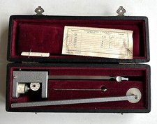 antique Coffret de mesure planimetre polaire MAHO  - planimeter polar