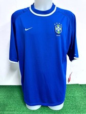 Maillot Brésil No Match Worn Issue Shirt Jersey Vintage Camiseta 2000/2001