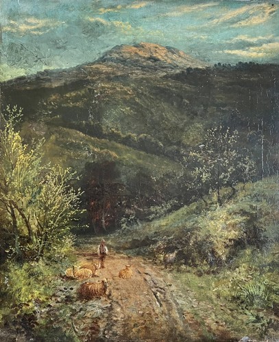 Superbe paysage montagne - paysage, de