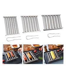 Grill Hot Dogs et Saucisses ?? la Perfection avec notre Rolling Grill BBQ Rack