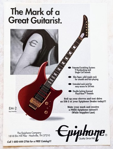 Epiphone guitar by - em-2,