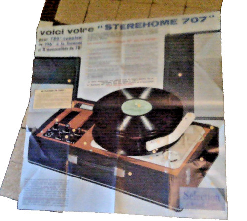Poster publicitaire vintage