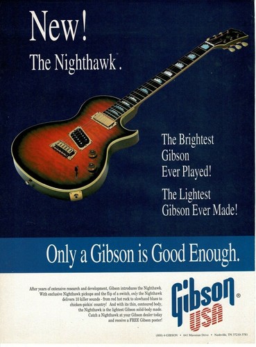1994 gibson nighthawk - 1994,