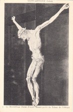 SAINT-ANTOINE 7 le merveilleux christ d'ivoire timbrée
