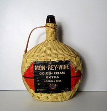 Bouteille scoubidou jaune