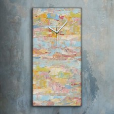 Horloge décorative sur toile