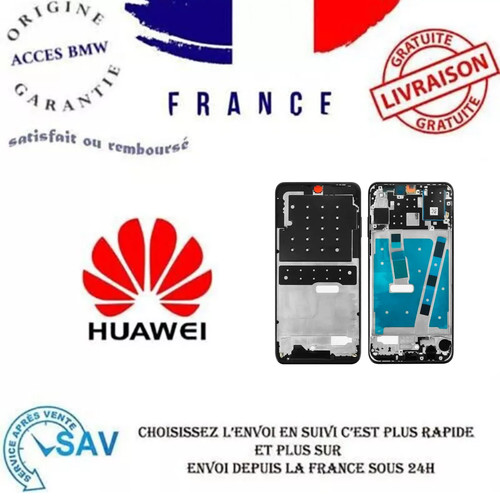 Châssis noir pour - huawei, p30