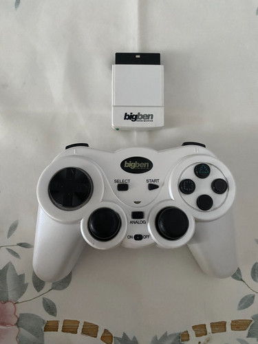 Manette ps2 sans fil - sans,