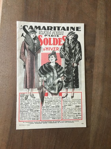 Catalogue samaritaine - catalogue,