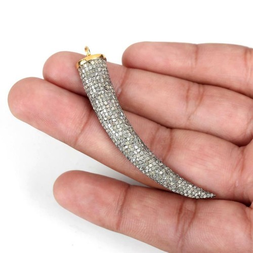 Diamant pavé tigre dent - tigre,