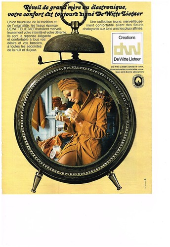 Publicite 1971 de witte - publicite,