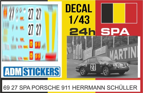 Decal 24h spa - 69, 27