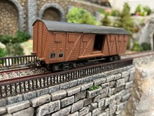 Wagon couvert a bogie Meccano