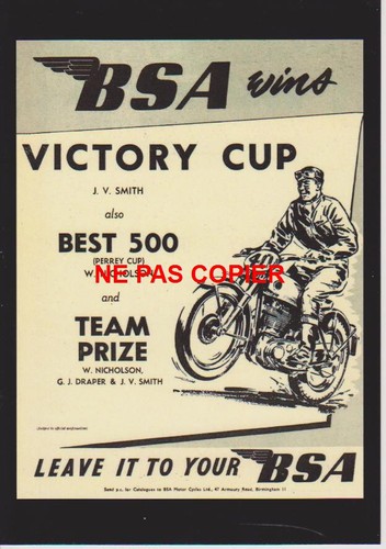 Carte postale moto - postale,