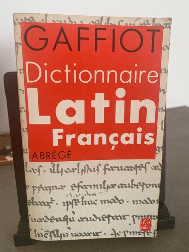 Dictionnaire latin français
