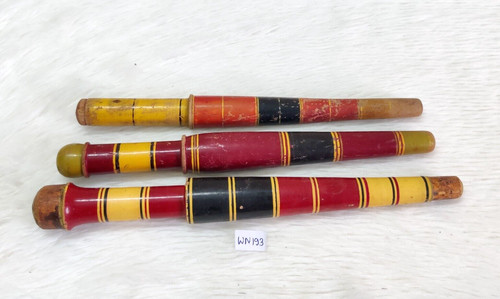 Ancien laqué multicolore - laqué, en