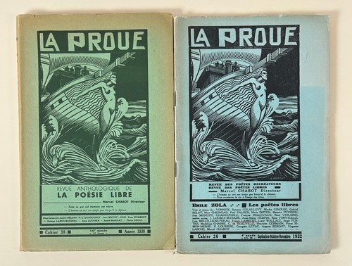 Lot revue proue cahier 26 - revue, la