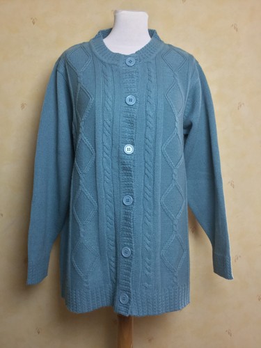 Gilet long droit - long, vintage