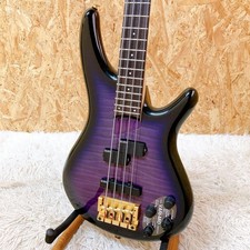 Guitare basse électrique Ibanez SR890 GF Active Bass violet utilisée du Japon