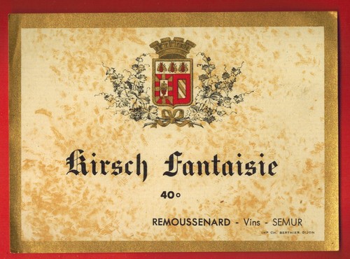 Ancienne etiquette kirsch - ancienne, etiquette-kirsch