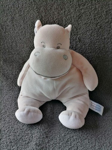Doudou peluche hippopotame - peluche,