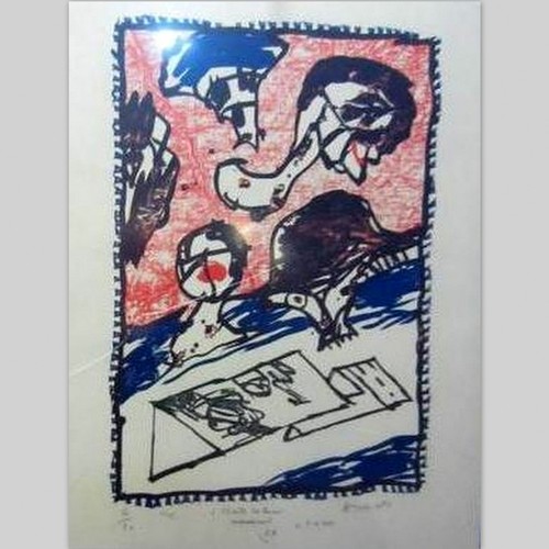 Alechinsky pierre rare - alechinsky, (1927-)/rare