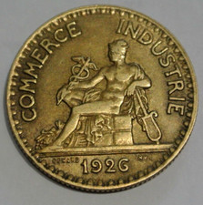 2 FRANCS CH de COMMERCE 1926   quasi SUP état RARE année RARE