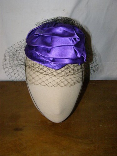 Chapeau dame mauve bibi - dame, à