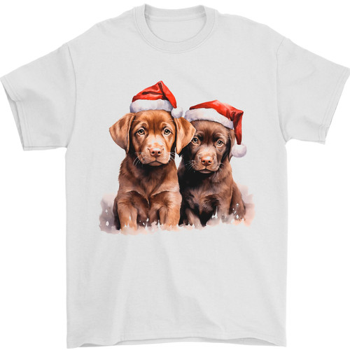 Labrador chocolat noël chiots - chocolat,