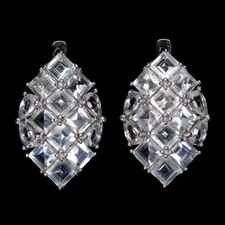 925 Argent Sterling Boucles