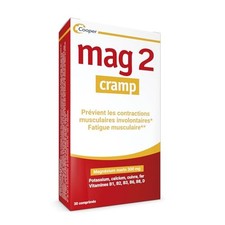 MAG 2 - Crampes - Magnésium marin, calcium, fer, potassium, cuivre - Crampes,...