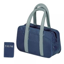 Mini figurine sac d'école (bleu marine) "Chaise de bureau et sac d'école + ca...